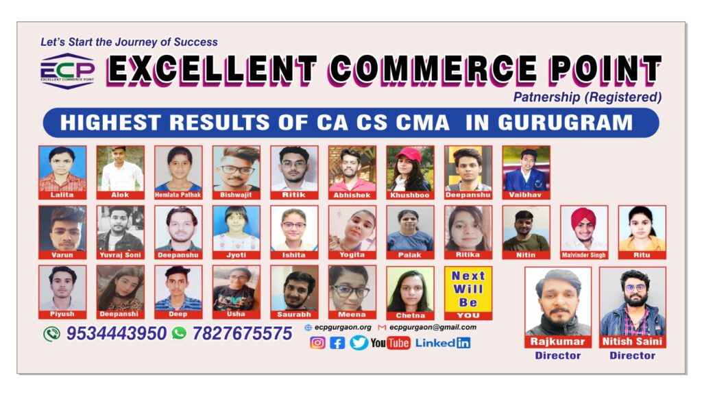 CA Coaching In Gurgaon - ECP